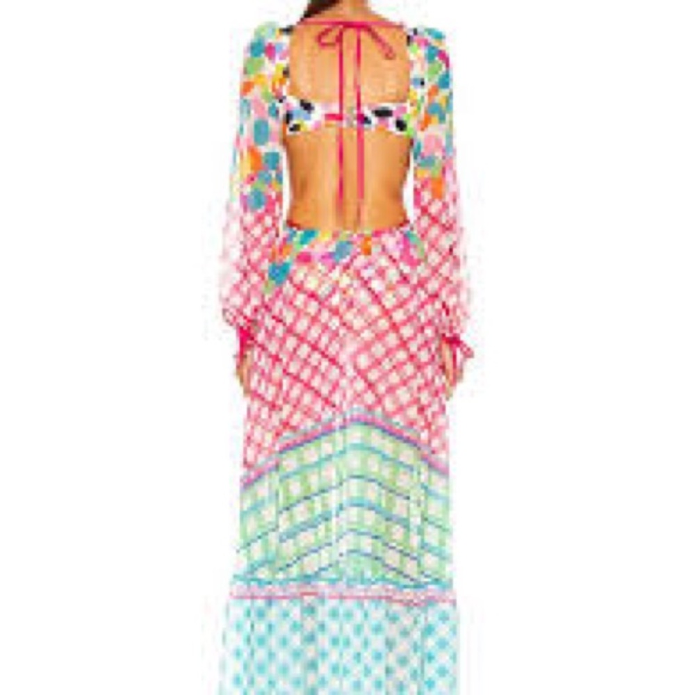NWOT PATBO Antibes cutout beach dress XS